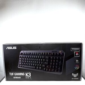 ASUS TUF Gaming K3 Gen II Keyboard / Compact 97-Key Layout / New Sealed